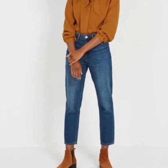 Frank & Oak 100% Cotton Billie Relaxed Fit Jeans - Size 27 - Picture 2 of 8